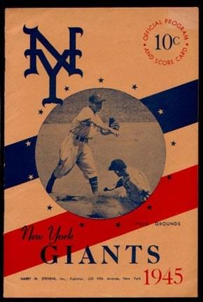 1945 New York Giants Program.jpg